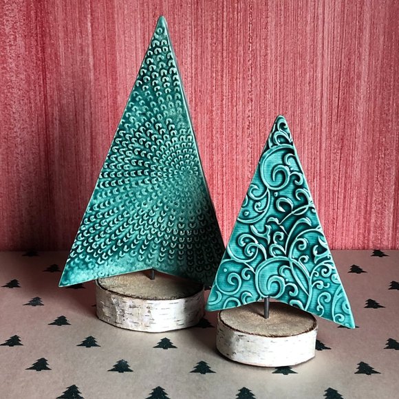 * SOLD *   "Jingle Bell" SALE!  Pine Trees - Picture 3 of 8